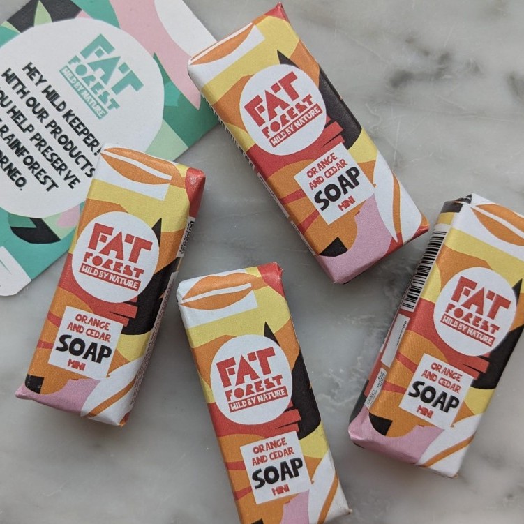 Fat Forest orange cedar mini soaps compiled - websquare